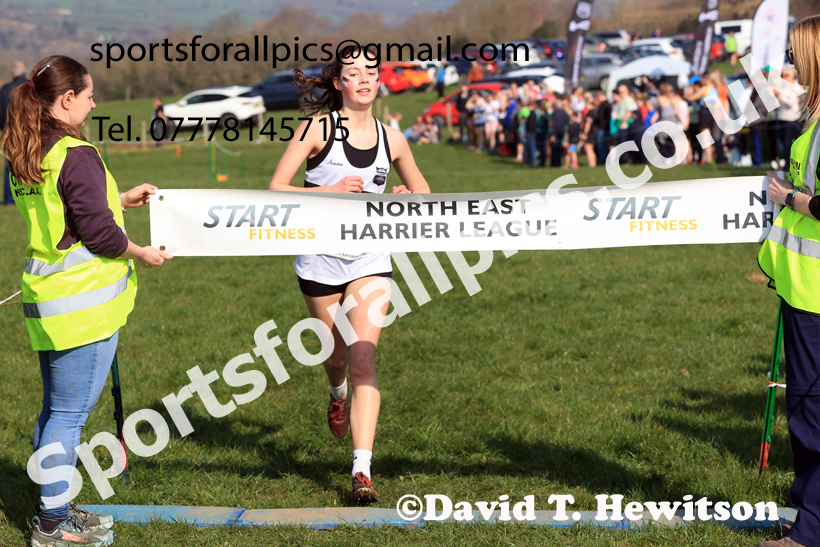 Girls Under-15s 2026 Start Fitness NEHL, Eltringham, Mickley, Northmberland. Photo: David T. Hewitson/Sports for All Pics